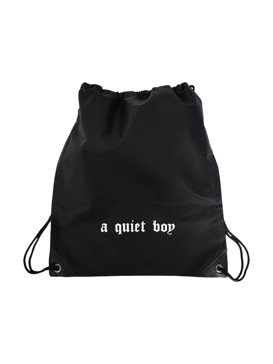 A Quiet Boy Cinch Bag